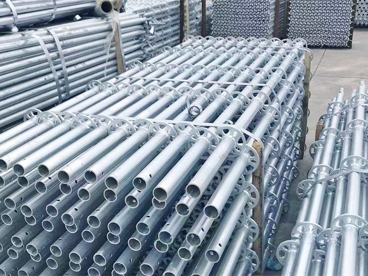 Ringlock scaffolding